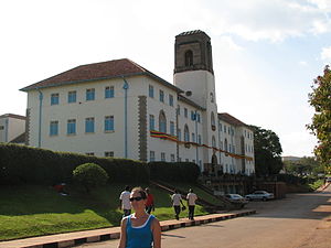 English: Makerere University in Kampala, Uganda. English: Makerere University in Kampala, Uganda.