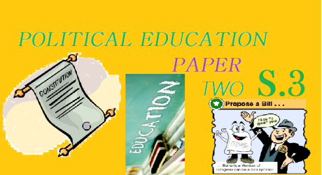 POLE2/3: POLITICAL EDUCATION PAPER TWO SENIOR THREE 31
