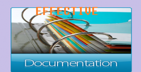 ED: EFFECTIVE DOCUMENTATION 3