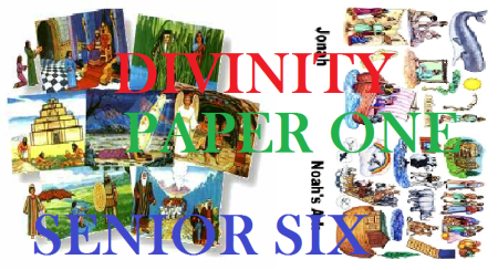 DIV1/6: DIVINITY PAPER ONE SENIOR SIX 4