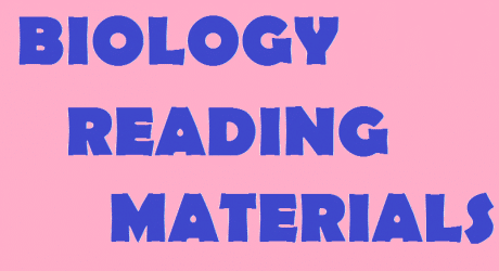 BIOLOGY READING MATERIALS 20
