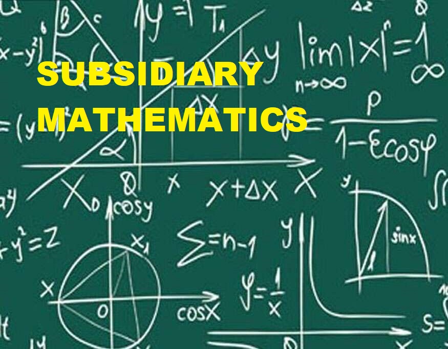 UGANDA ADVANCED CERTIFICATE OF EDUCATION SUBSIDIARY MATHEMATICS UNEB PAST PAPERS 4