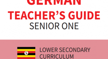 The New Uganda O-level Curriculum for German