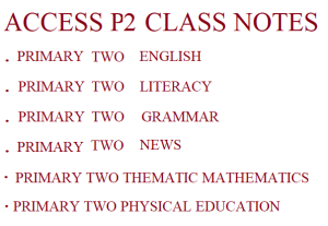 Download a Combination of All Primary Two Subjects 1
