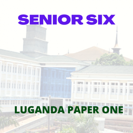 LGA1/6 LUGANDA LANGUAGE PAPER ONE SENIOR SIX 39