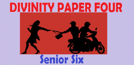 DIV4/6: DIVINITY PAPER FOUR SENIOR SIX 24