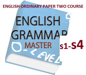 ENG/P2: ENGLISH ORDINARY LEVEL PAPER TWO COURSE 1