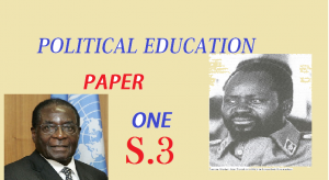 POLE1/3: POLITICAL EDUCATION PAPER ONE SENIOR THREE 2