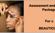 DIT-ASSESSMENT AND TRAINING PACKAGE FOR A BEAUTICIAN