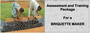 BRIQUETTE MAKER - Directorate of Industrial Training 3 BRIQUETTE MAKER - Directorate of Industrial Training 2