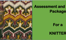 DIT-ASSESSMENT AND TRAINING PACKAGE FOR A KNITTER