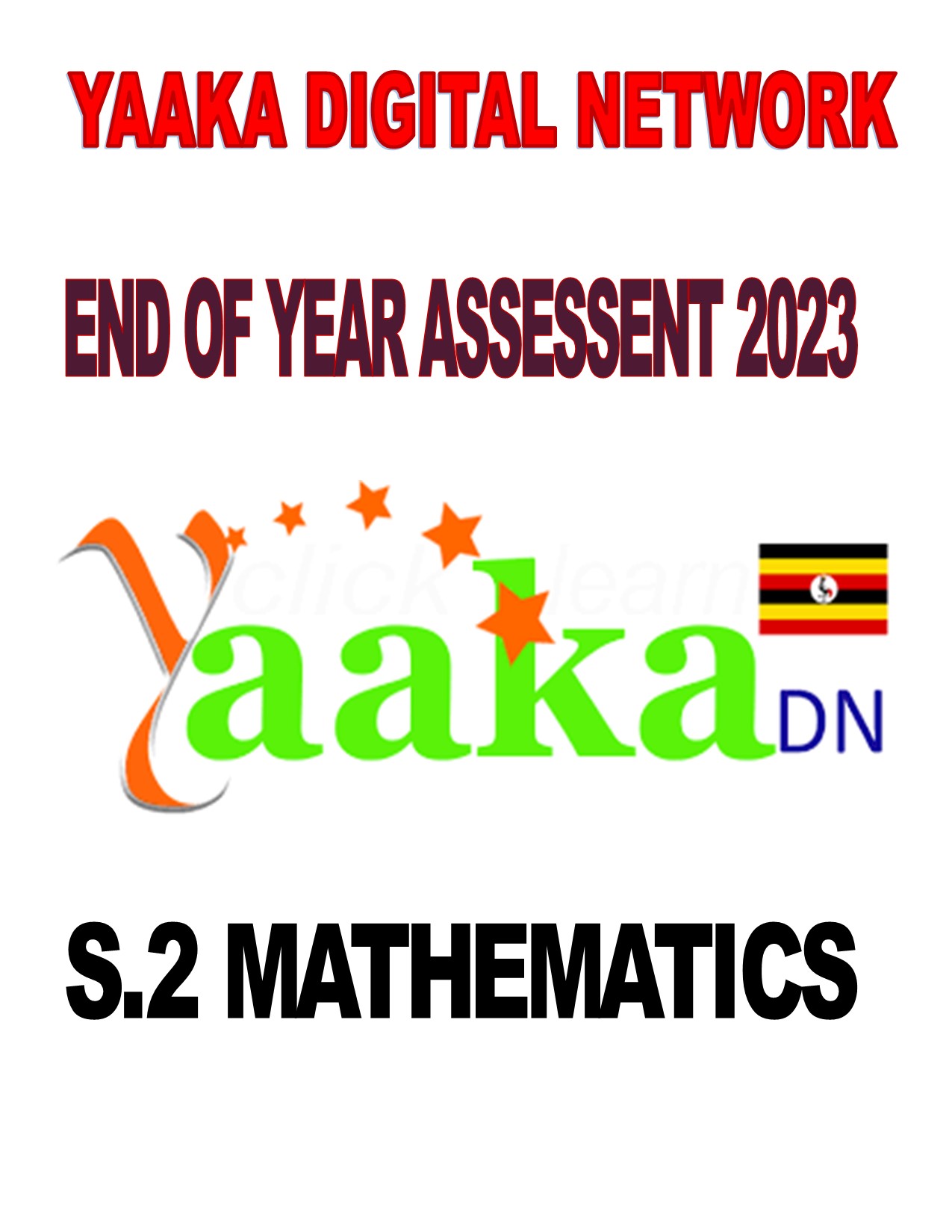 S.2 MATHEMATICS END OF YEAR ASSESSMENT 2023 4