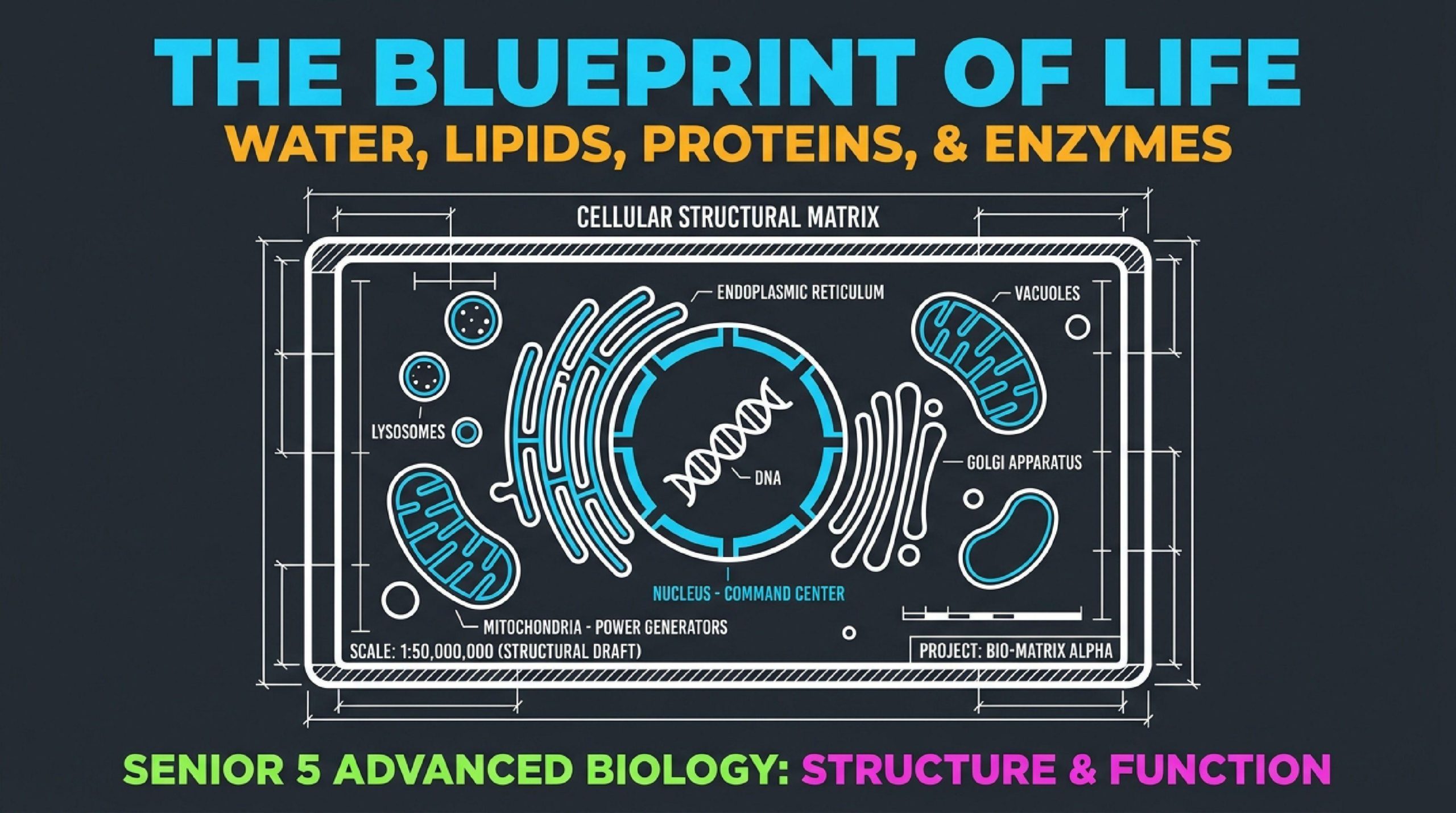 Chapter 1.1: The Chemicals of Life - Water, Lipids, and Proteins 1